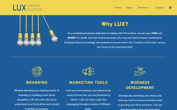 img of B2B Digital Marketing Agency - LUX Creative Solutions
